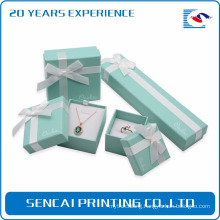 SenCai popular Jewelry packing paper box with decorative ribbon
